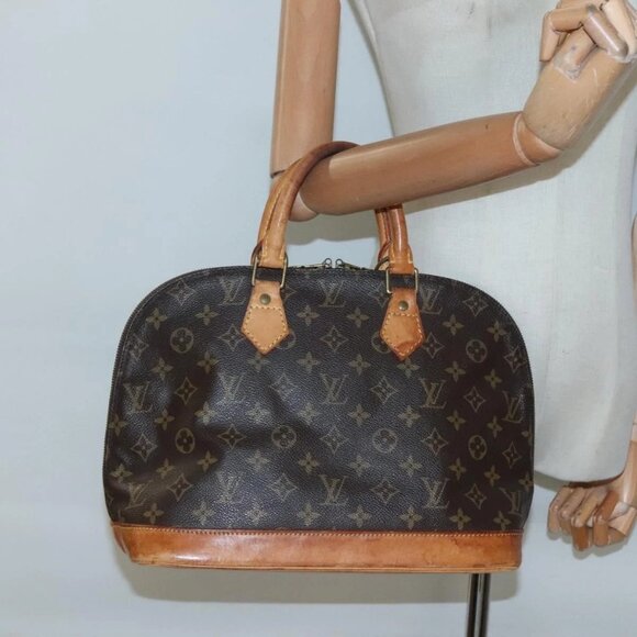 LOUIS VUITTON Monogram Alma Hand Bag M51130 LV Auth 131766 - Picture 1 of 15